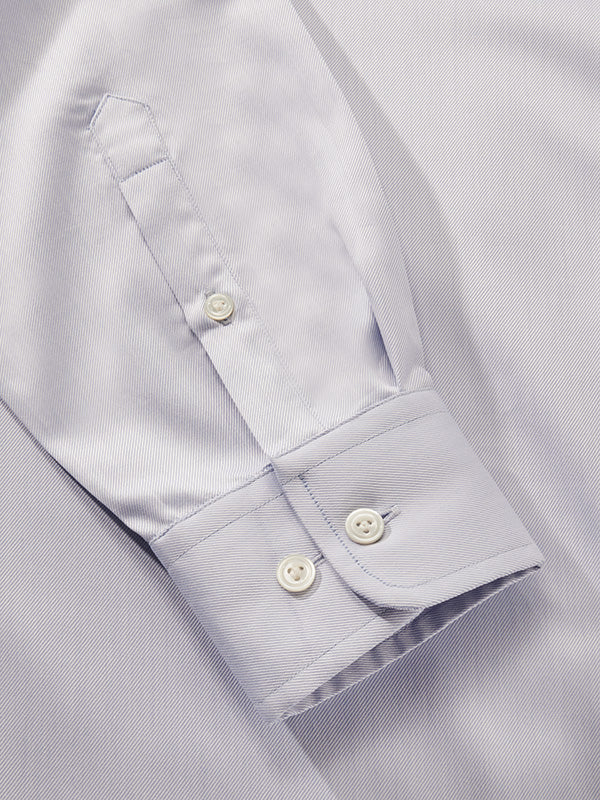 Antonello Sky Solid Full Sleeve Single Cuff Tailored Fit Classic Formal Two Ply Mercerized Cotton Without Pocket Shirt