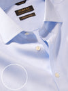 Barboni Sky Striped Full Sleeve Single Cuff Classic Fit Classic Formal Silk Touch Egyptian Giza Cotton Shirt