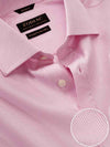 Benna Pink Solid Full Sleeve Single Cuff Classic Fit Classic  Formal Egyptian Giza 86 Silk Touch Cotton Shirt