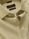 Marzeno Mint Solid Full Sleeve Single Cuff Tailored Fit Semi Formal Dark Two Ply Mercerized Cotton Shirt