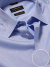 Bramante Sky Solid Full Sleeve Single Cuff Classic Fit Semi Formal Super Fine Cotton Shirt