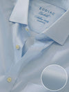 Carletti Sky Solid Full Sleeve Single Cuff Classic Fit Classic Formal Italian 100’s Cotton Shirt