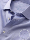 Carletti Sky Solid Full Sleeve Single Cuff Classic Fit Classic Formal Italian 100’s Cotton Shirt