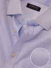 Cascia Sky Check Half Sleeve Classic Fit Classic Formal Cotton Shirt