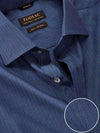Chianti Navy Solid Full Sleeve Single Cuff Classic Fit Dark Semi Formal Cotton Shirt
