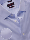 Cione Sky Solid Full Sleeve Single Cuff Slim Fit Classic Formal Two Ply Mercerized Cotton Shirt