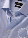Cione Sky Solid Full Sleeve Double Cuff Classic Fit Classic Formal Two Ply Mercerized Cotton Shirt