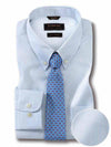 Cricoli White Striped Full Sleeve Single Cuff Classic Fit Classic Formal Super Fine Cotton Shirt