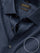 Fil A Fil Navy Solid Full Sleeve Single Cuff Classic Fit Dark Semi Formal Cotton Shirt
