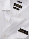 Positano White Solid Half Sleeve Classic Fit Semi Formal European Flax Linen Shirt