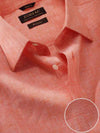 Positano Orange Solid Half Sleeve Classic Fit Semi Formal European Flax Linen Shirt