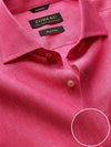 Positano Pink Solid Full Sleeve Single Cuff Classic Fit Semi Formal European Flax Linen Shirt