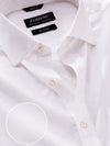White Solid Half Sleeve Classic Fit Classic Formal Luxury Cotton Shirt