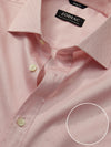 Marchetti Pink Solid Half Sleeve Classic Fit Semi Formal Cotton Shirt