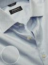 Marchetti Sky Solid Half Sleeve Classic Fit Semi Formal Cotton Shirt