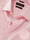 Marchetti Pink Striped Full Sleeve Single Cuff Classic Fit Classic Formal Cotton Shirt