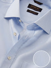 Marchetti Sky Striped Full Sleeve Single Cuff Classic Fit Classic Formal Cotton Shirt