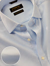 Matera Sky Solid Full Sleeve Single Cuff Classic Fit Classic Formal Two Ply Mercerized Cotton Shirt