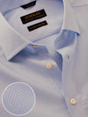 Matera Sky Solid Full Sleeve Single Cuff Tailored Fit Classic Formal Two Ply Mercerized Cotton Without Pocket Shirt