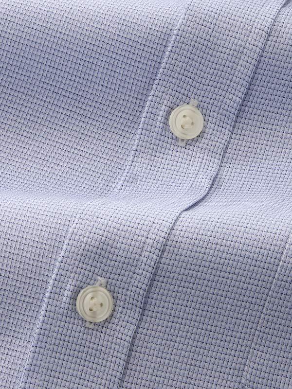Mazzaro Blue Check Full Sleeve Classic Fit Semi Formal Super Fine Cotton Shirt