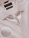 Montefalco Beige Solid Full Sleeve Single Cuff Classic Fit Classic Formal Egyptian Giza Silk Touch Cotton Shirt