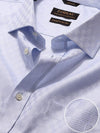 Monteverdi Sky Solid Full Sleeve Single Cuff Classic Fit Classic Formal Two Ply Mercerized Cotton Shirt