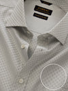 Monteverdi Light Grey Solid Full Sleeve Single Cuff Classic Fit Classic Formal Two Ply Mercerized Cotton Shirt