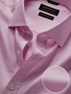 Monteverdi Pink Solid Full Sleeve Double Cuff Classic Fit Classic Formal Two Ply Mercerized Cotton Shirt