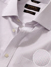 Palladio Pink Check Full Sleeve Single Cuff Classic Fit Classic Formal Super Fine Cotton Shirt