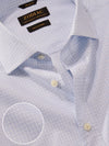 Palladio Sky Check Half Sleeve Classic Fit Classic Formal Super Fine Cotton Shirt