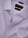 Palladio Sky Check Half Sleeve Classic Fit Classic Formal Super Fine Cotton Shirt