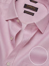 Ponte Pink Solid Full Sleeve Double Cuff Classic Fit Classic Formal Two Ply Mercerized Cotton Shirt