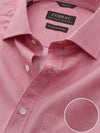 Roreto Rose Solid Full Sleeve Single Cuff Classic Fit Semi Formal Two Ply Mercerized Cotton Shirt