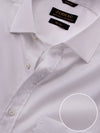 Splendido White Solid Full Sleeve Single Cuff Classic Fit Classic Formal Non Iron Cotton Shirt