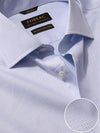 Tramonti Sky Solid Full Sleeve Single Cuff Tailored Fit Classic Formal Two Ply Mercerized Cotton Shirt