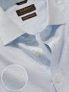 Tramonti Sky Solid Full Sleeve Single Cuff Classic Fit Classic Formal Two Ply Mercerized Cotton Shirt