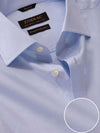 Tramonti Sky Solid Full Sleeve Single Cuff Classic Fit Classic Formal Two Ply Mercerized Cotton Shirt