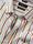Vivace Camel Striped Full Sleeve Single Cuff Classic Fit Semi Formal Silk Touch Egyptian Giza Cotton Shirt
