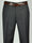 Biella Dark Grey Tailored Fit Trouser