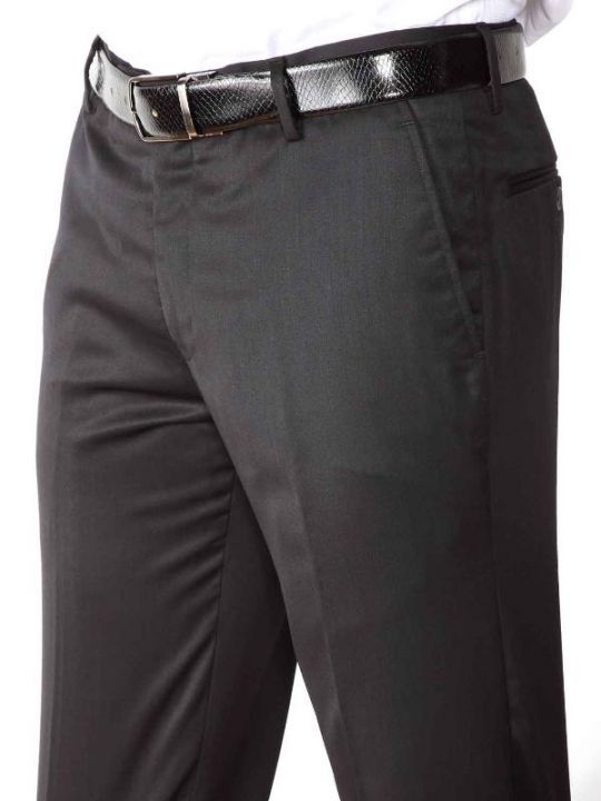 Biella Black Tailored Fit Trouser