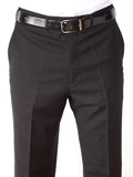 Black Wool Trousers
