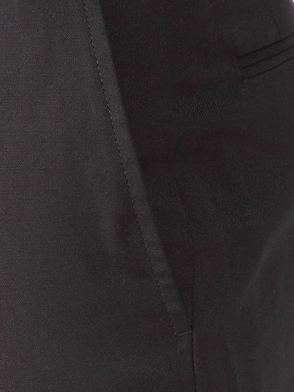 Black Wool Trousers