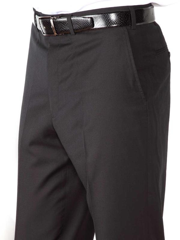 Black Wool Trousers