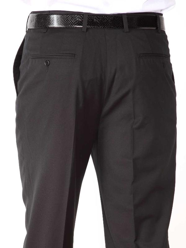Black Wool Trousers