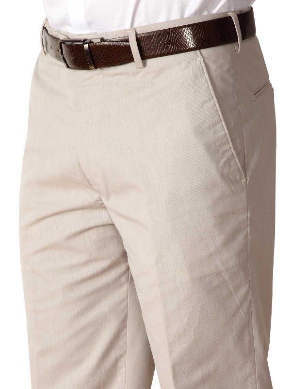 Sierra Fil-A-Fil Stone Classic Fit Cotton Trousers