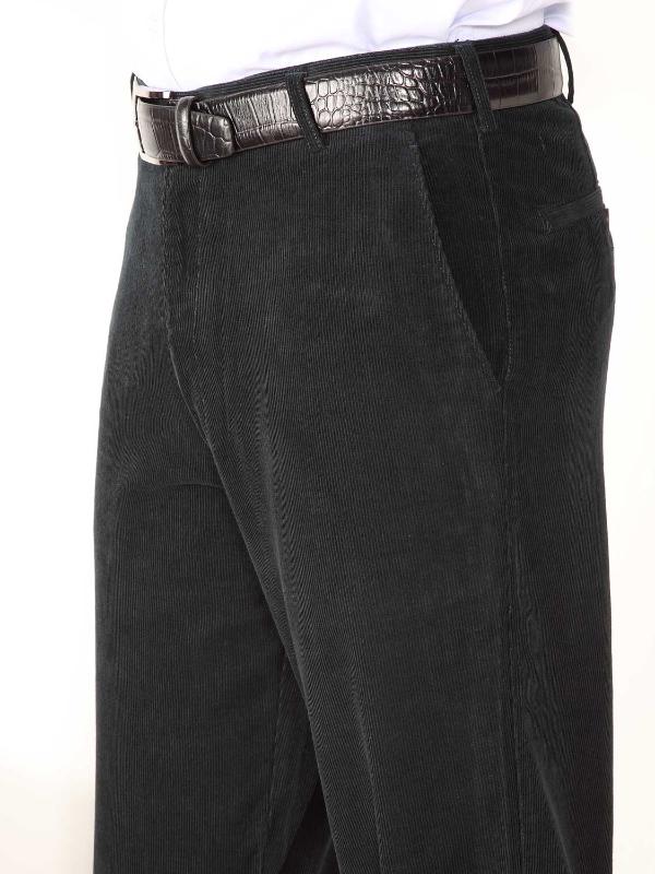 Golfers Corduroy Navy Classic Fit Cotton Trousers