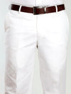 Mantova White Tailored Fit Chinos