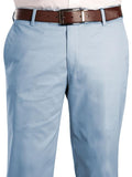 Mantova Sky Tailored Fit Cotton Trousers
