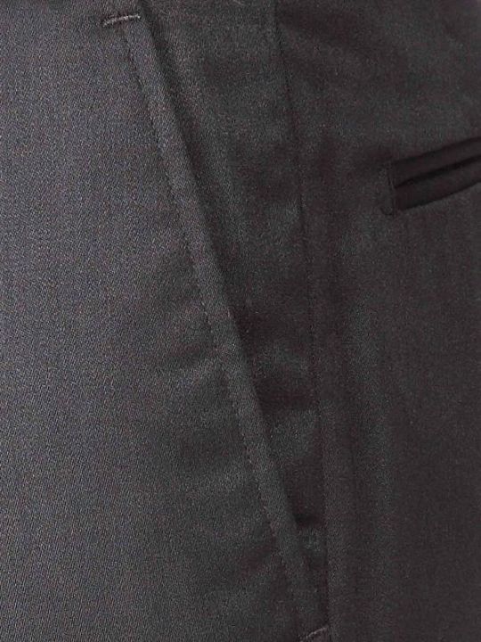 Pollone Black Slim Fit Trouser
