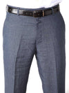 Positano Navy Classic Fit Linen Trousers